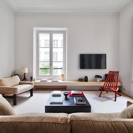 شقة Modern 3bdr/3bth - Louvre Museum/tuileries