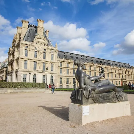 Modern 3bdr/3bth - Louvre Museum/tuileries Апартаменты *